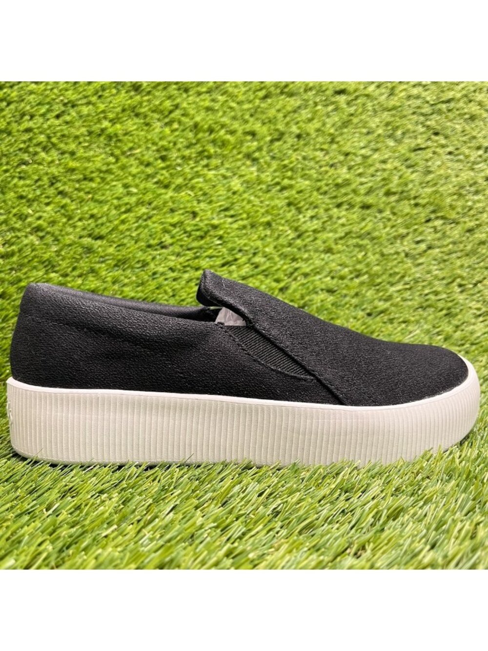 Allbirds Lounger Lift Womens Size 6 Black White Casual Slip On Shoes Sneakers